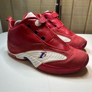 Answer IV 4 Allen Iverson Phila Red Pack Men’s 11.5 Basketball Shoes 2013 V53152